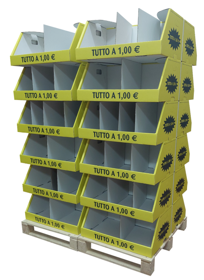 Modulo Espositivo da un Pallet