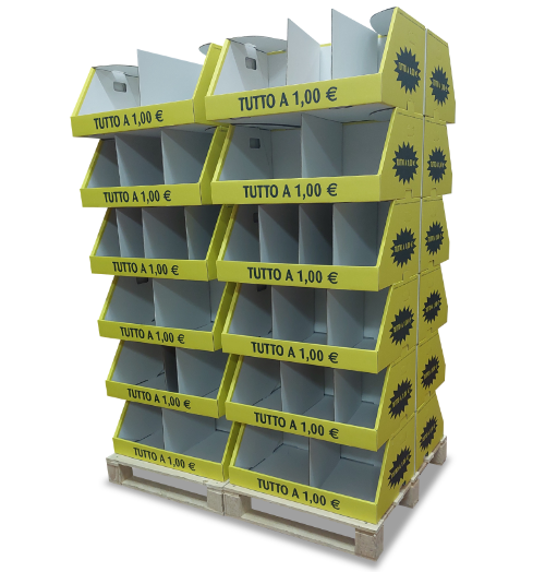 Modulo Espositivo da un Pallet